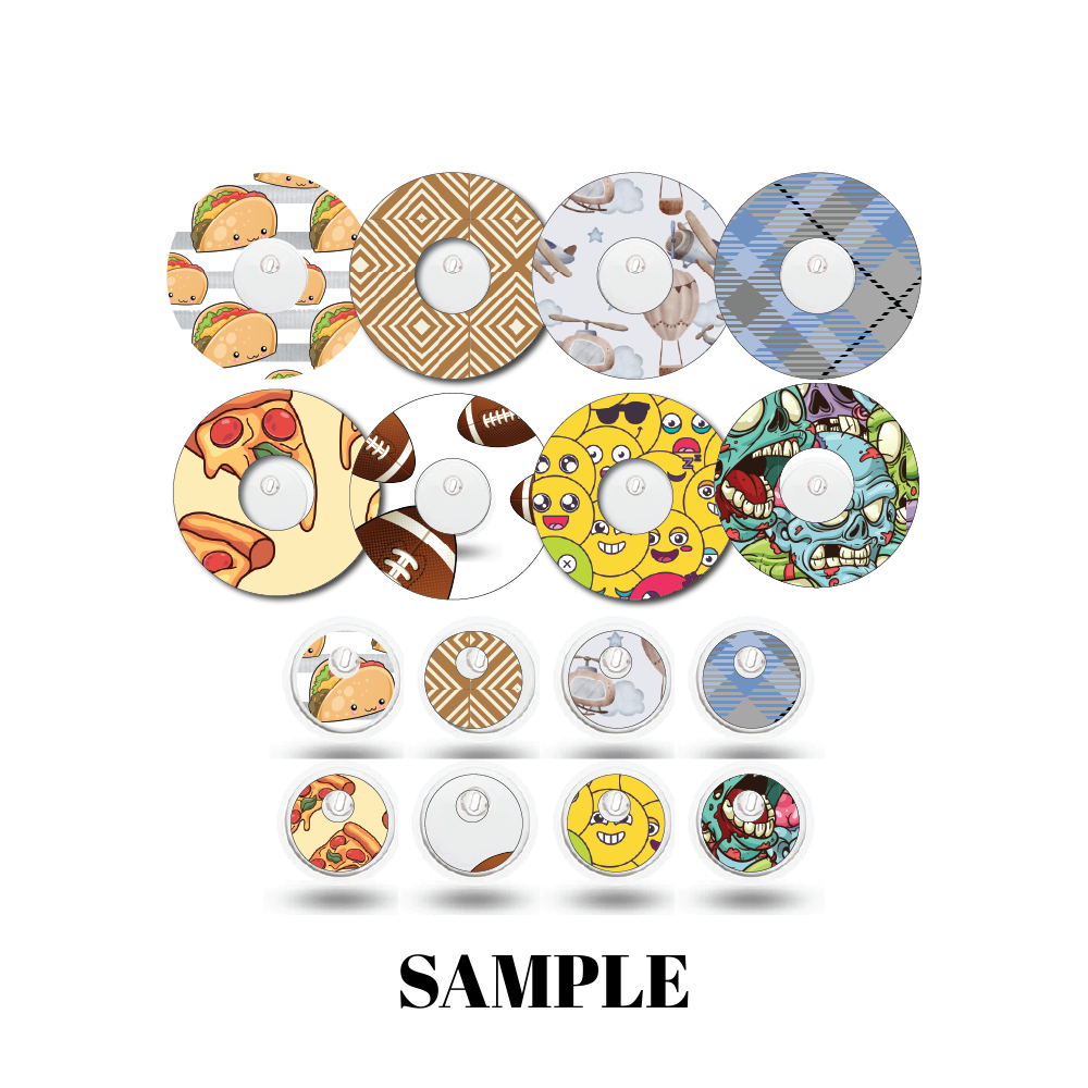 CGM Patch and Sticker Sets Monthly Subscription Free Style Libre 3