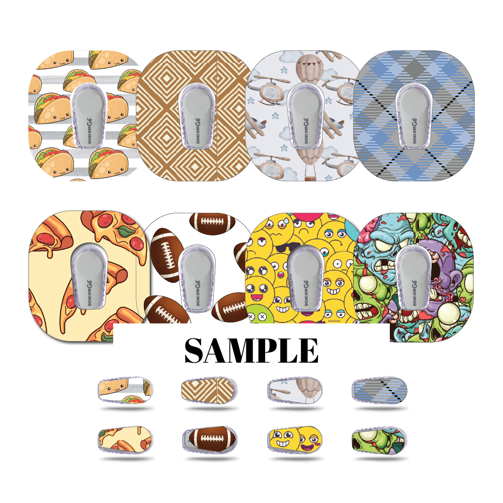 CGM Patch and Sticker Sets Monthly Subscription Dexcom G6