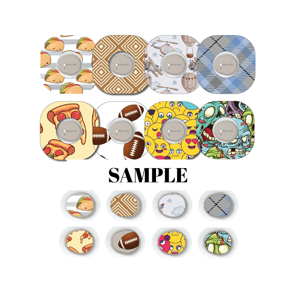 CGM Patch and Sticker Sets Monthly Subscription Dexcom G7