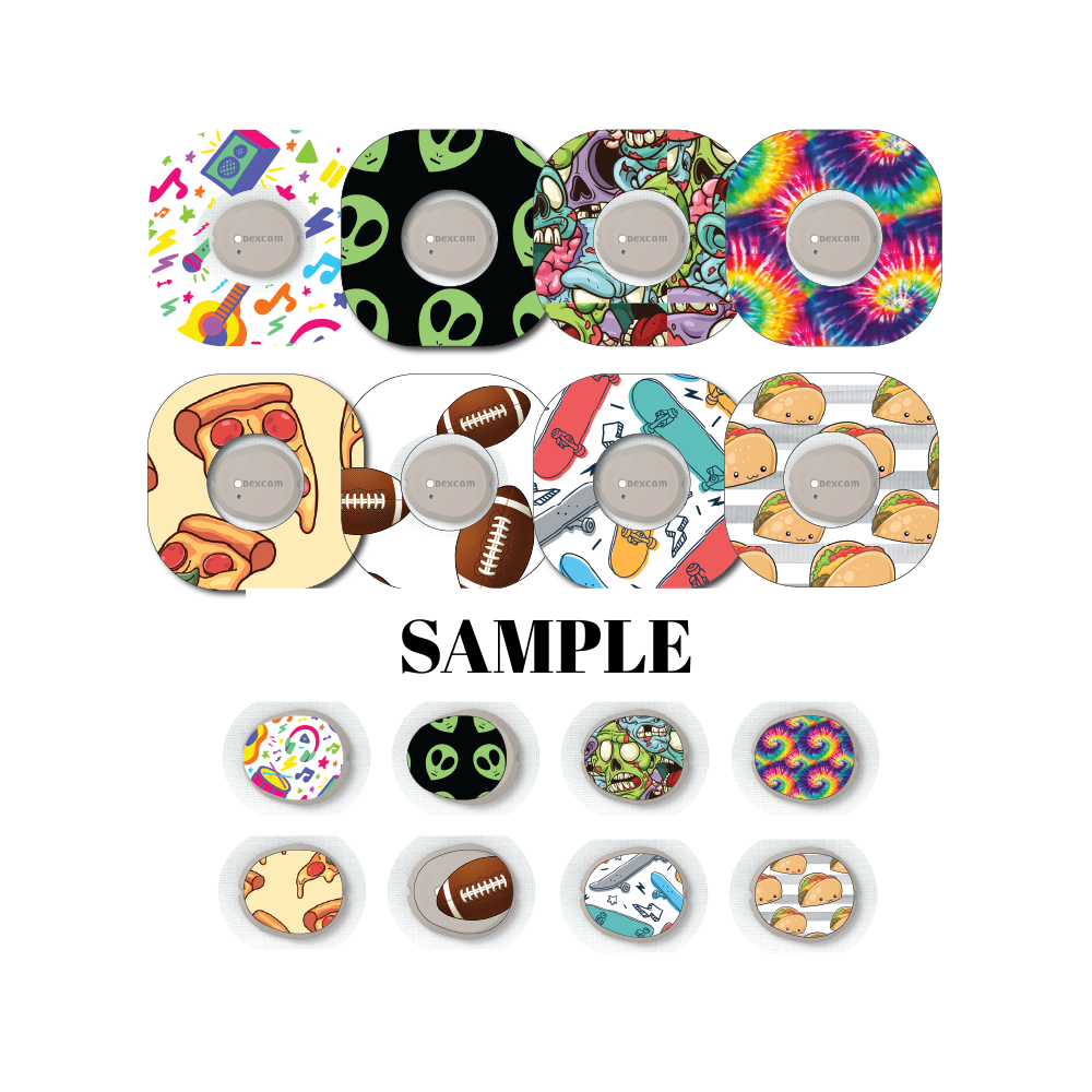 CGM Patch and Sticker Sets Monthly Subscription Dexcom G7
