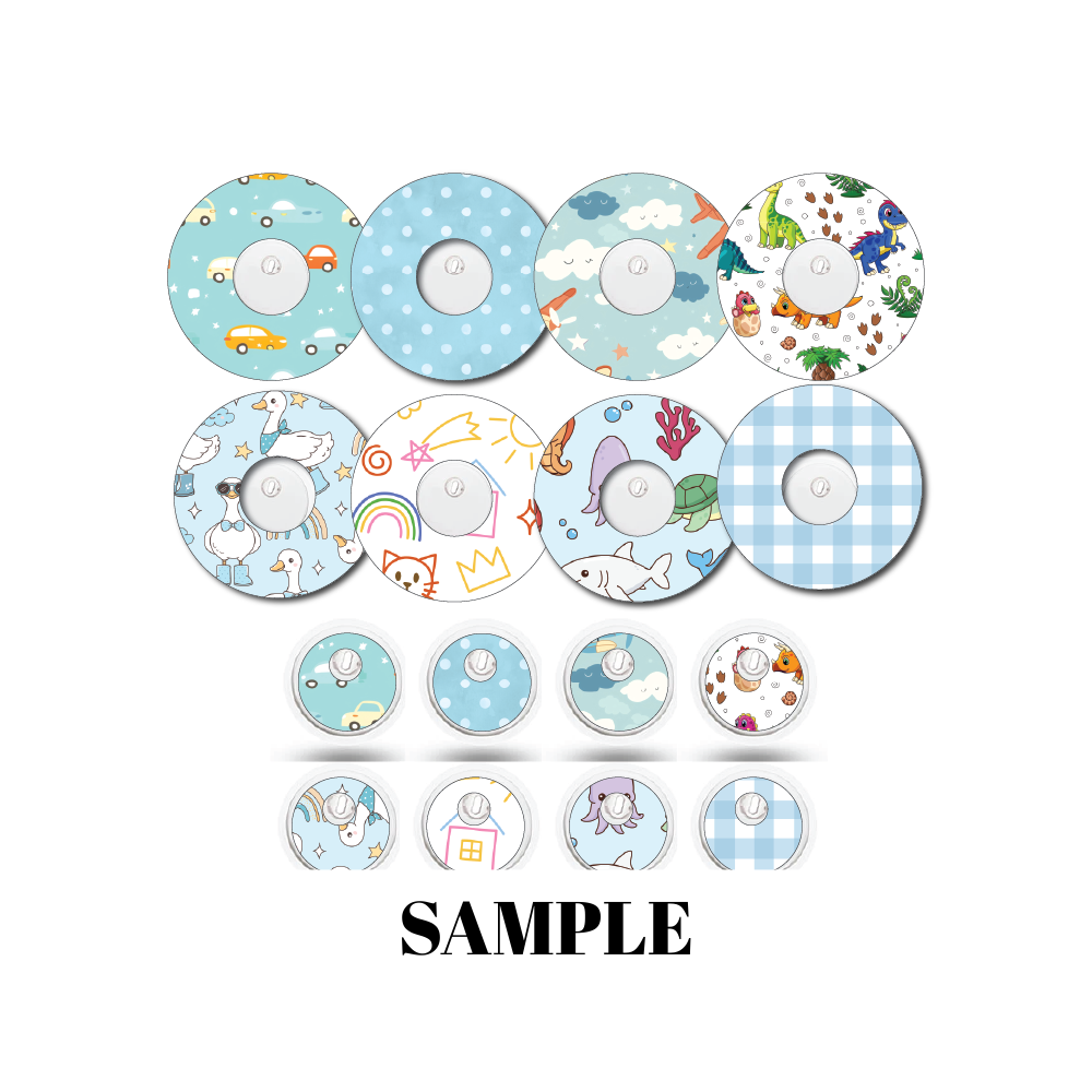 CGM Patch and Sticker Sets Monthly Subscription Free Style Libre 3