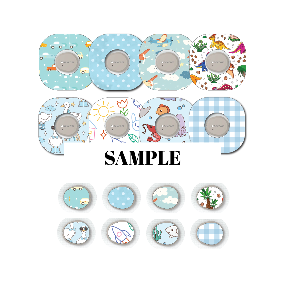CGM Patch and Sticker Sets Monthly Subscription Dexcom G7