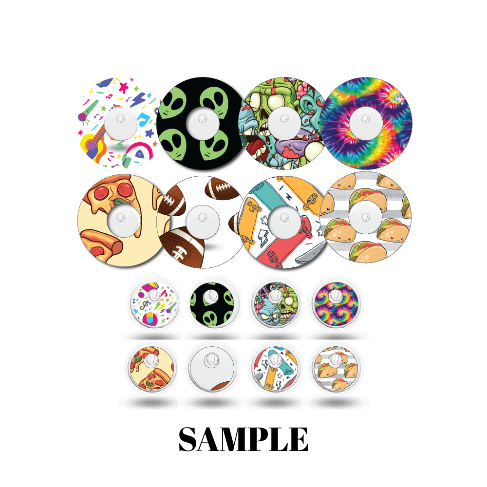 CGM Patch and Sticker Sets Monthly Subscription Free Style Libre 3