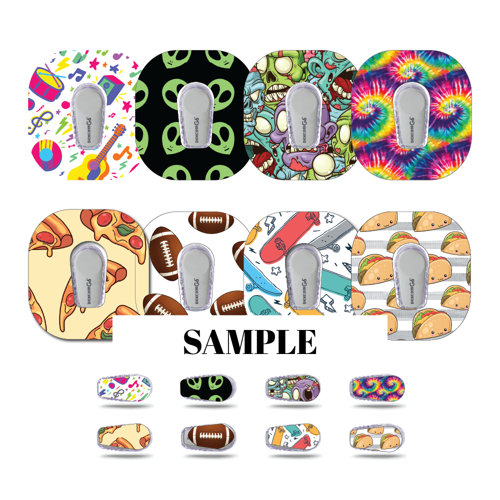 CGM Patch and Sticker Sets Monthly Subscription Dexcom G6