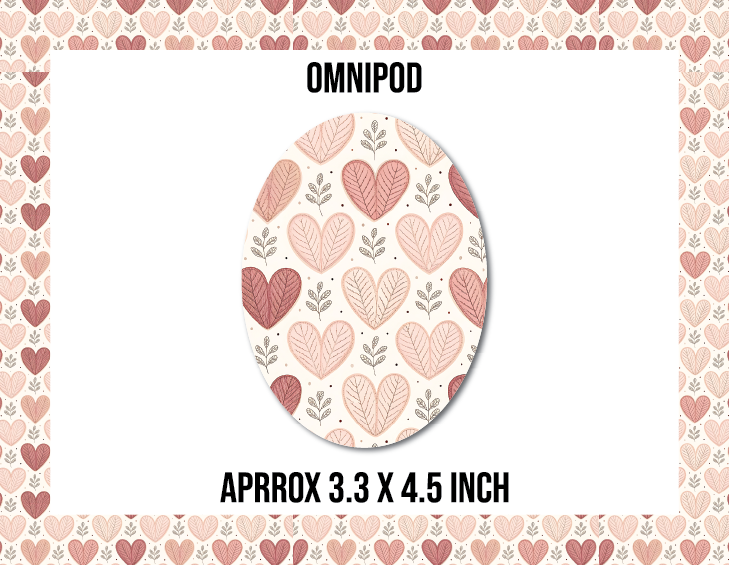 Doodle Love CGM Decorative Over Patch (No Hole