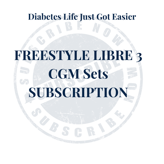 CGM Patch and Sticker Sets Monthly Subscription Free Style Libre 3