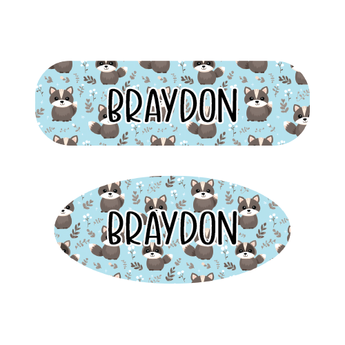 Raccoon Feeding Pump Decal - Infinity or Kangaroo