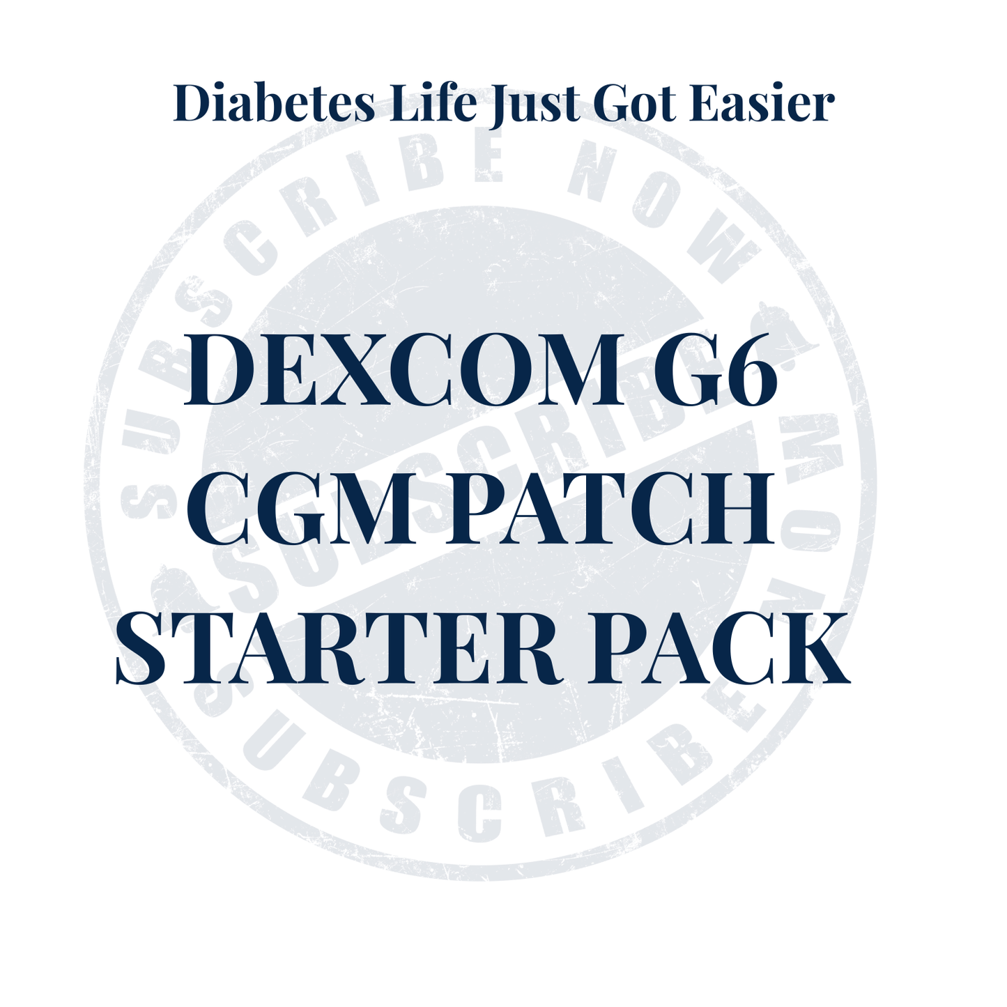 CGM Patch Monthly Subscription