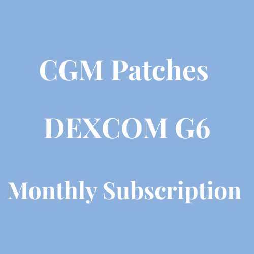CGM Patch Monthly Subscription Dexcom G6