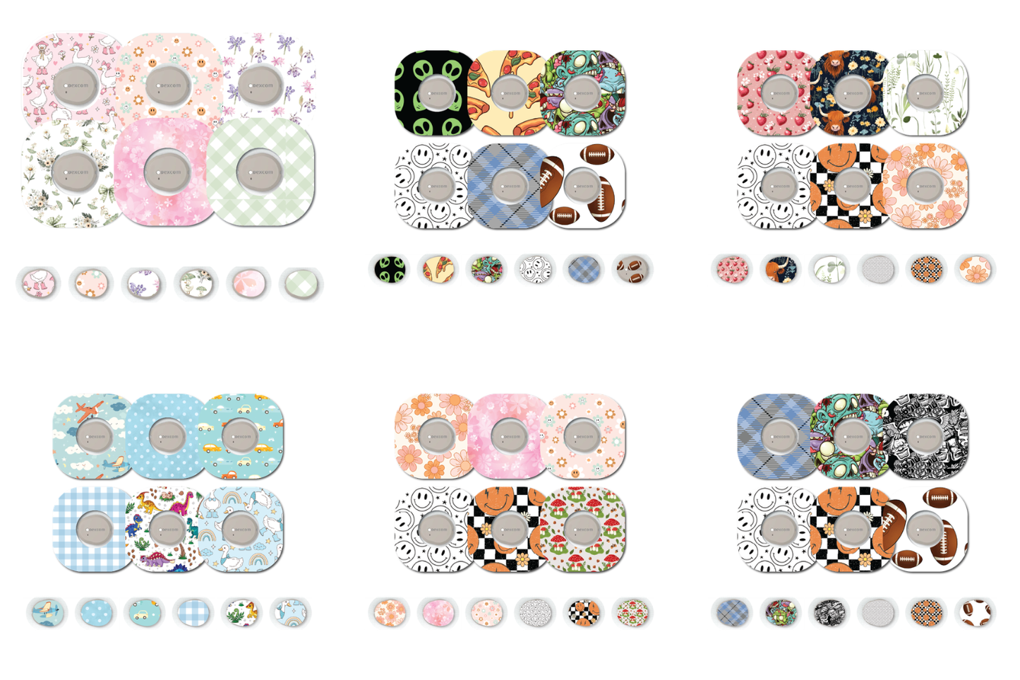 CGM Patch and Sticker Sets Monthly Subscription Dexcom G7