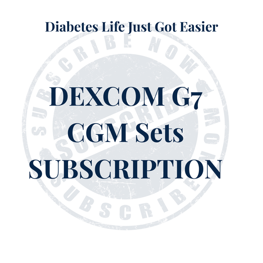 CGM Patch and Sticker Sets Monthly Subscription Dexcom G7