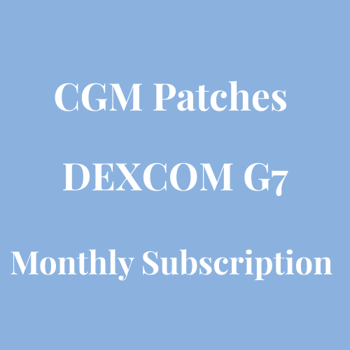 CGM Patch Monthly Subscription Dexcom G7