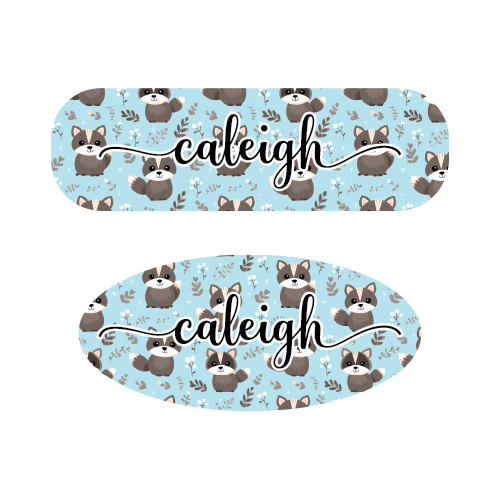 Raccoon Feeding Pump Decal - Infinity or Kangaroo