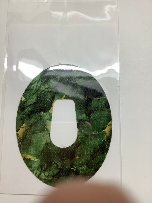 Clearance CGM Patch Dexcom G6  Green Marble Look