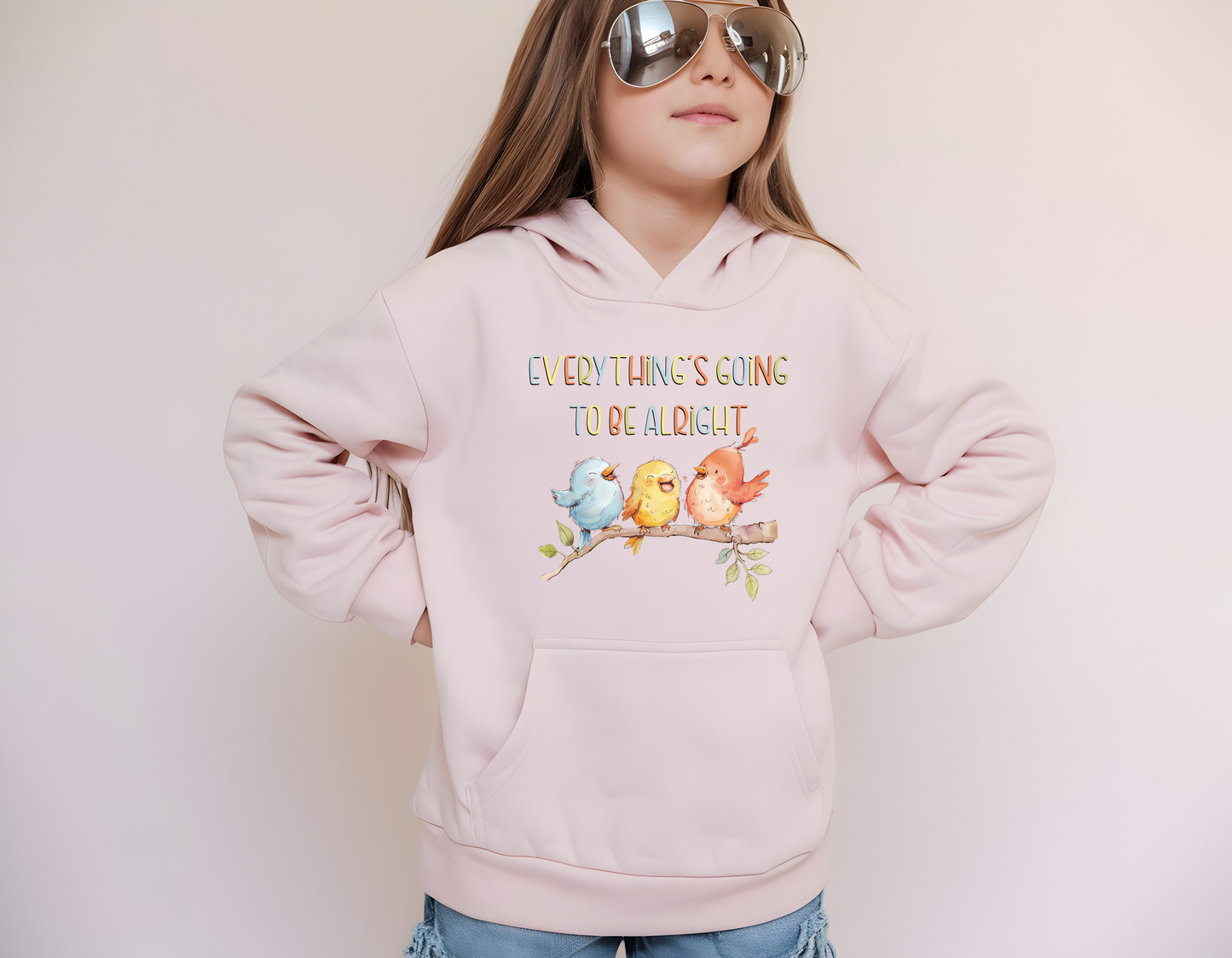 Everything's Going To Be Alright Classic Kids Pullover Hoodie
