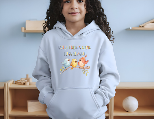 Everything's Going To Be Alright Classic Kids Pullover Hoodie