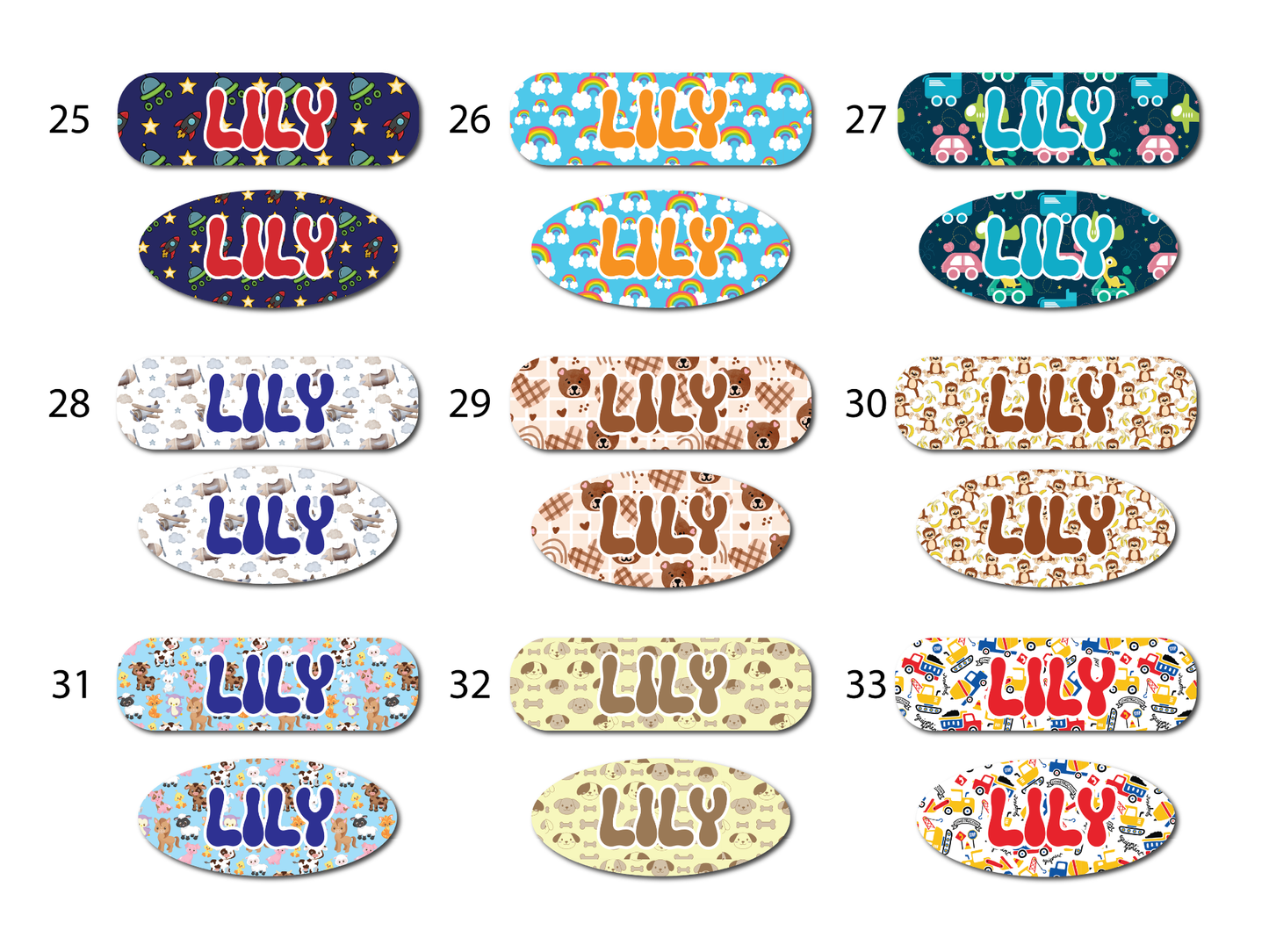 Boy Theme Infinity and Kangaroo Feeding Pump Decals