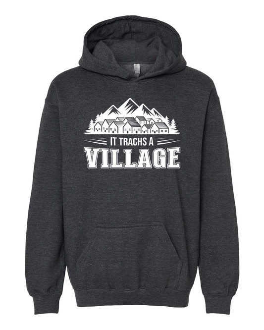 It Trachs a Village – Youth Hoodie