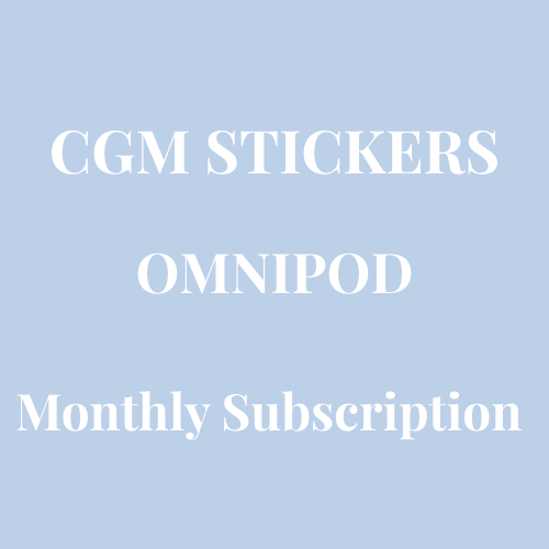 CGM Sticker Monthly Subscription Omnipod