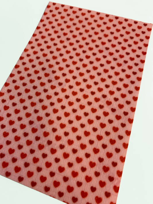 Red Hearts Tubie Tape