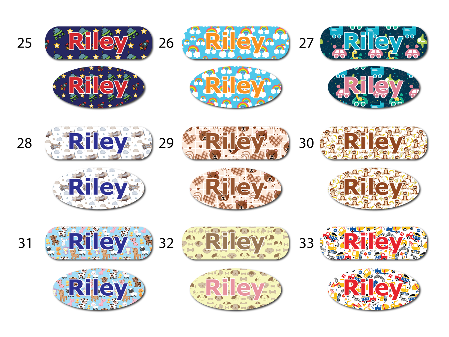 Boy Theme Infinity and Kangaroo Feeding Pump Decals