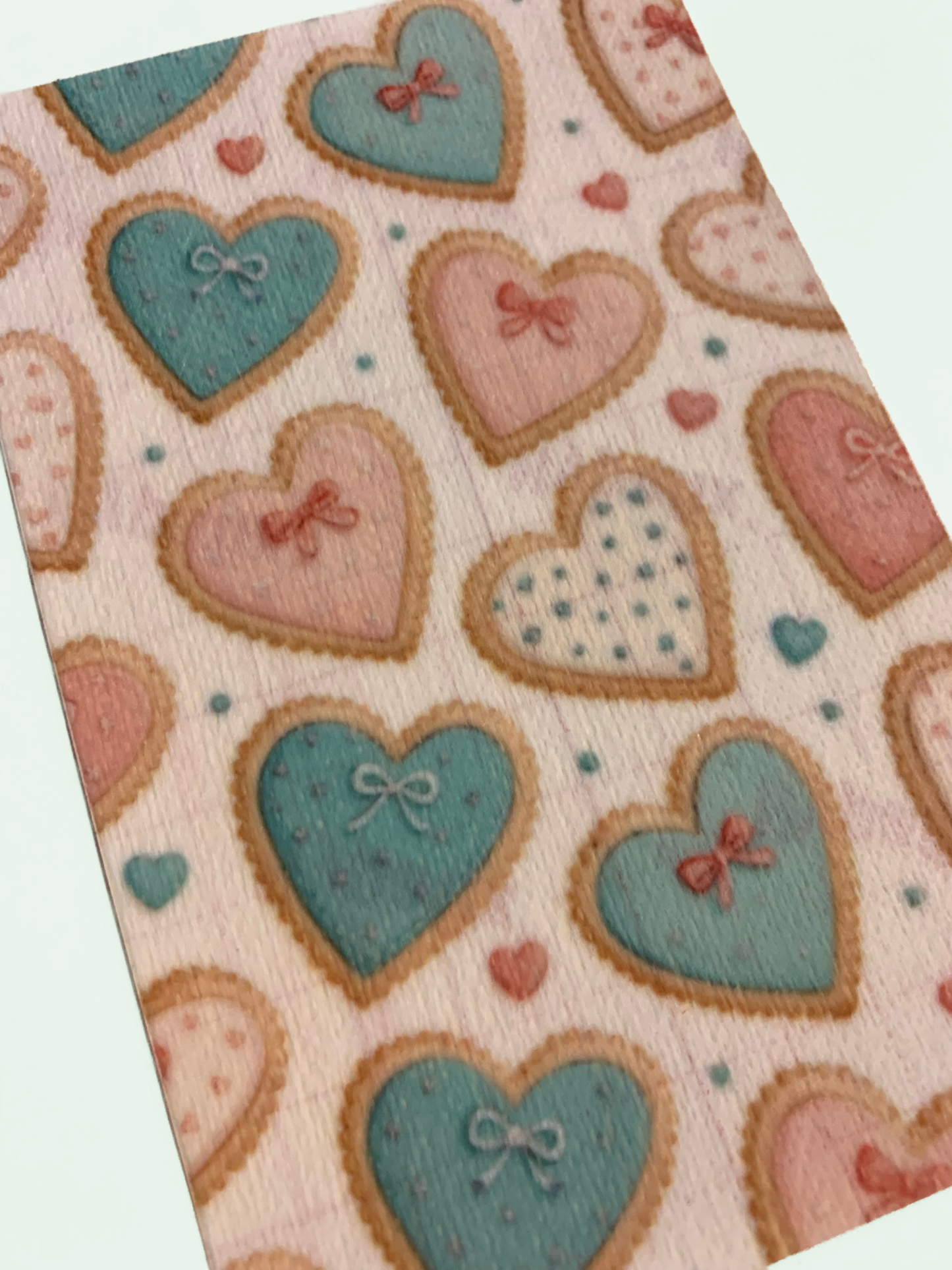 Heart Sugar Cookies Tubie Tape