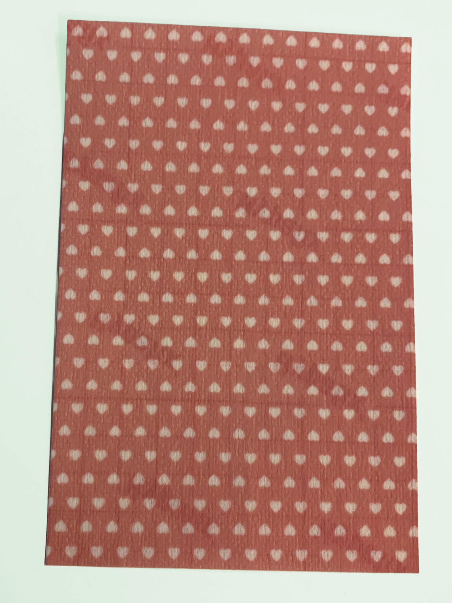 White Hearts on Pink Tubie Tape