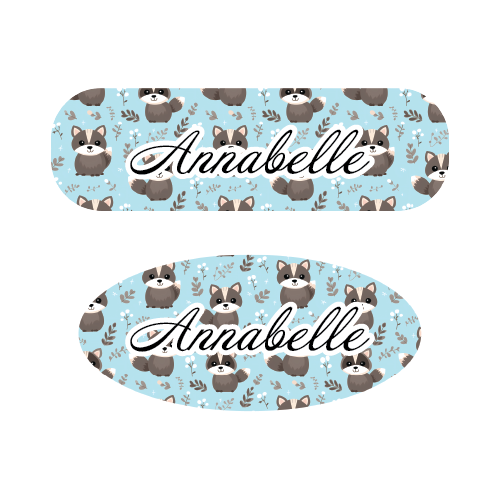 Raccoon Feeding Pump Decal - Infinity or Kangaroo