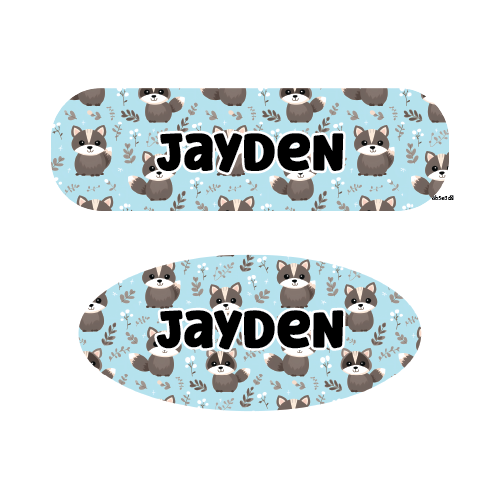 Raccoon Feeding Pump Decal - Infinity or Kangaroo