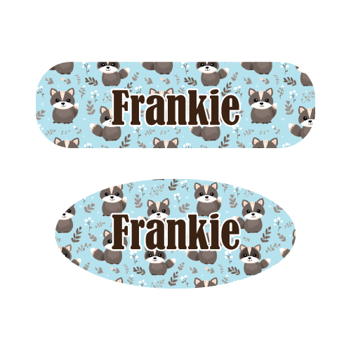 Raccoon Feeding Pump Decal - Infinity or Kangaroo