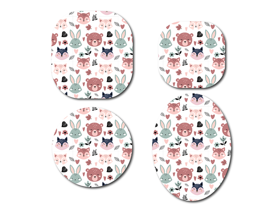 Boho Animals CGM Decorative Over Patch (No Hole)