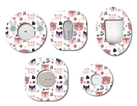 Boho Animals CGM Patch