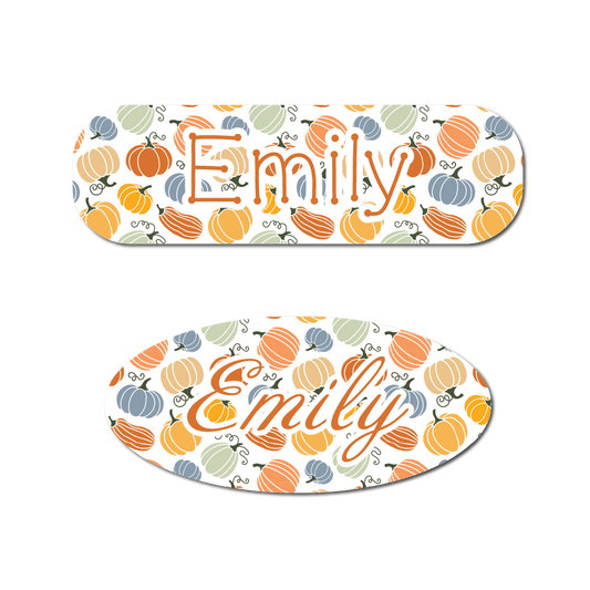 Fall Pumpkins Infinity or Kangaroo Joey Feeding Pump Sticker Decal