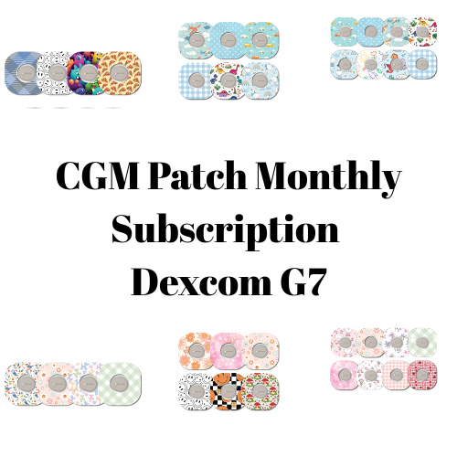 CGM Patch Monthly Subscription Dexcom G7