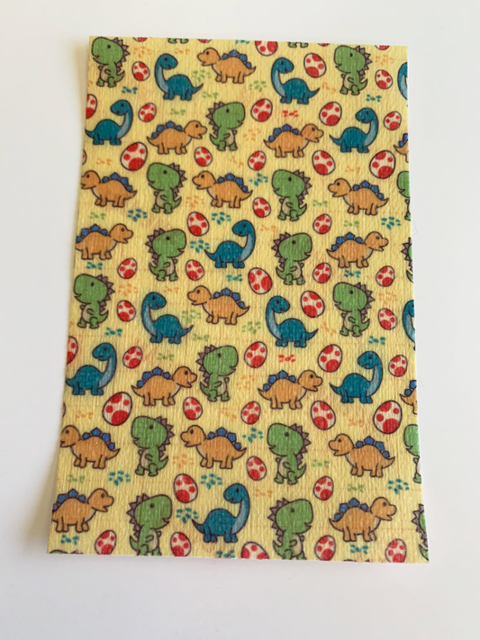 Yellow Dinos Tubie Tape