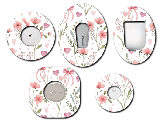 Floral Coquette CGM Patch