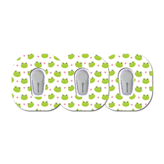 Frogs 3 Pack CGM Patches