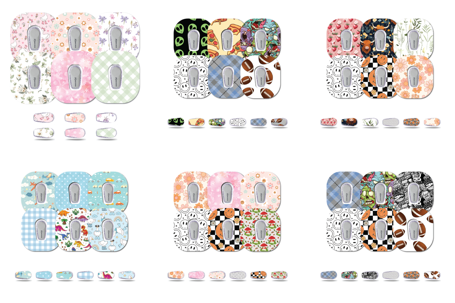 CGM Patch and Sticker Sets Monthly Subscription Dexcom G6