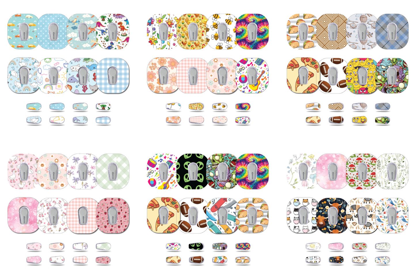 CGM Patch and Sticker Sets Monthly Subscription Dexcom G6