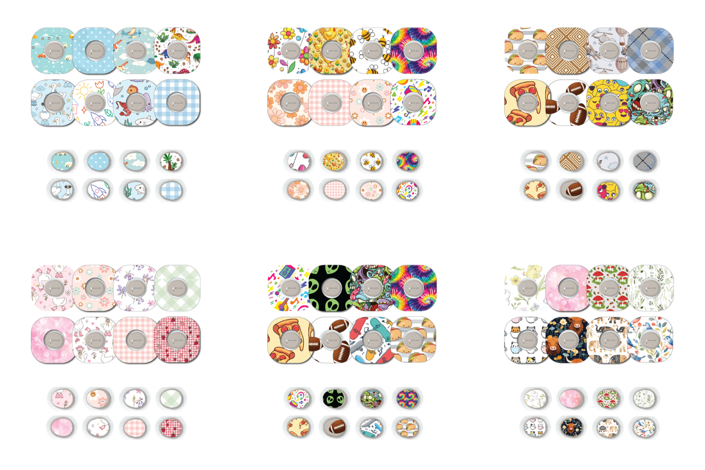 CGM Patch and Sticker Sets Monthly Subscription Dexcom G7