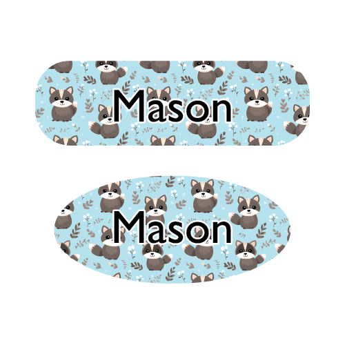 Raccoon Feeding Pump Decal - Infinity or Kangaroo