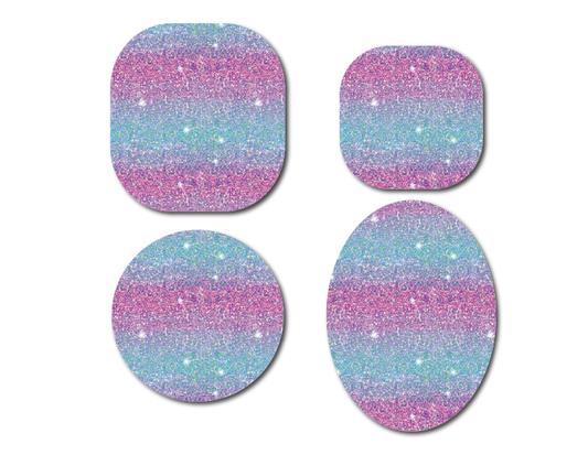 Glitter Ombre CGM Decorative Over Patch (No Hole)