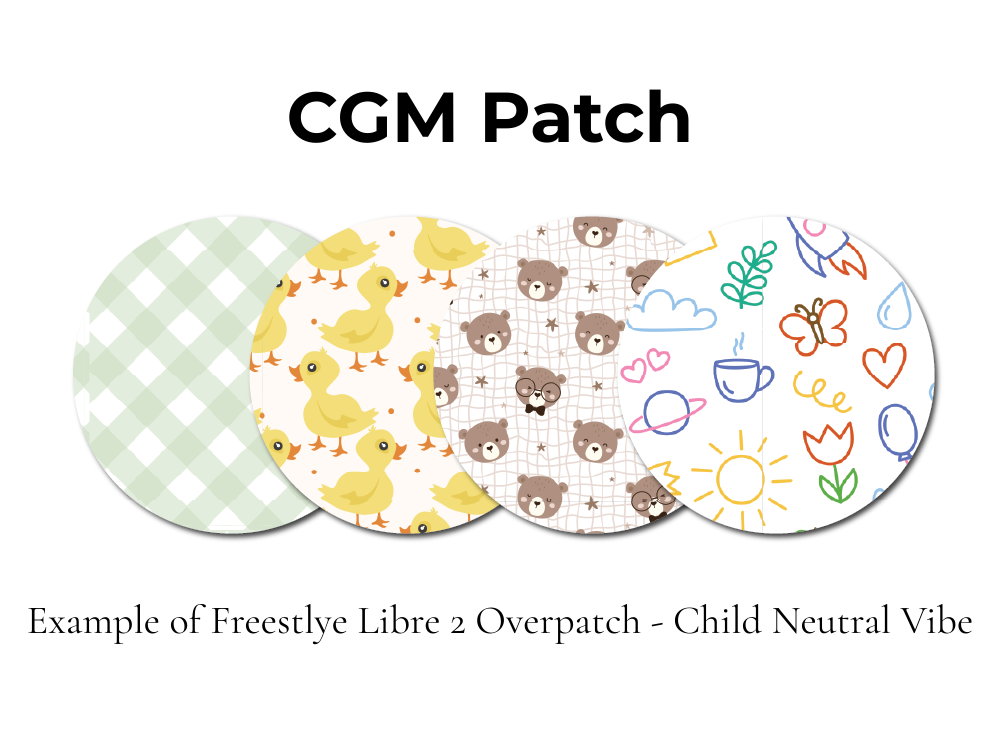 CGM Over Patch (No Hole) Monthly Subscription - Free Style Libre 3