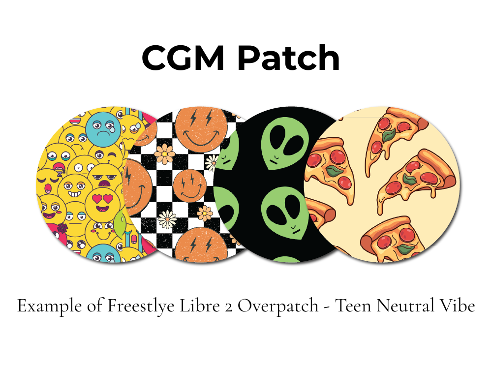 CGM Over Patch (No Hole) Monthly Subscription - Free Style Libre 3
