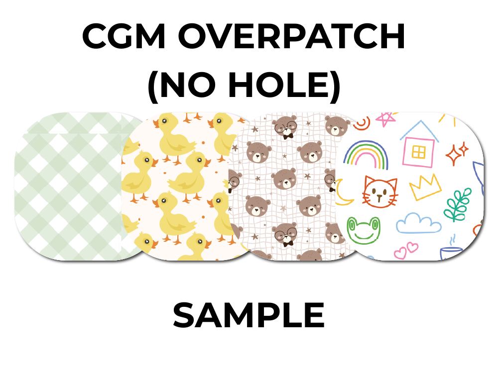 CGM Over Patch (No Hole) Monthly Subscription - Dexcom G7