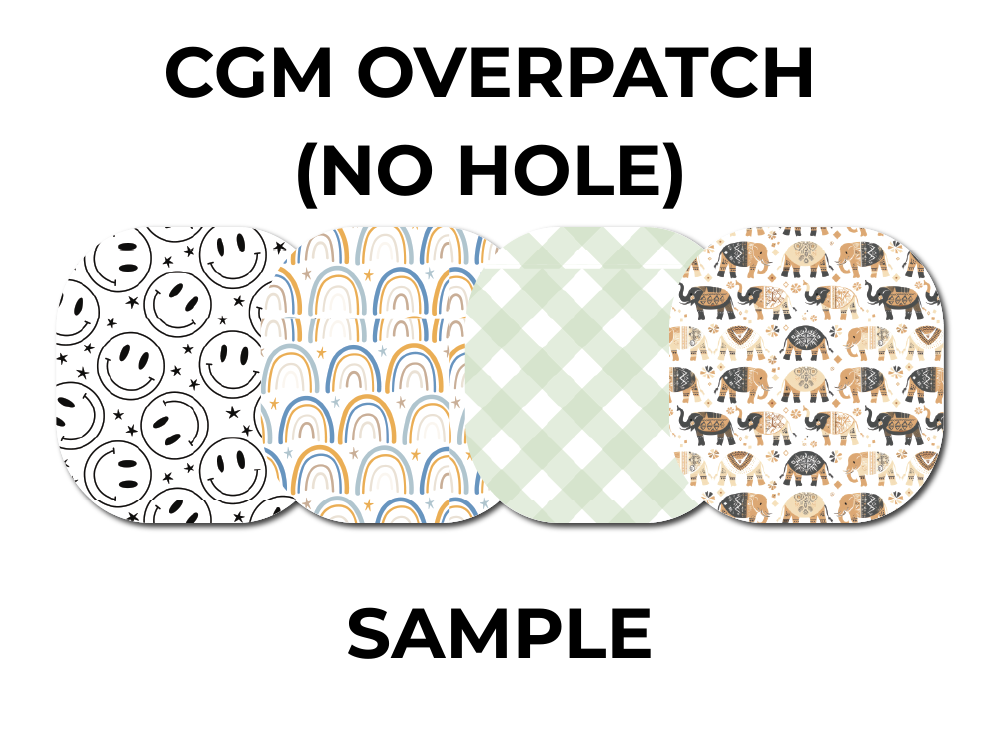 CGM Over Patch (No Hole) Monthly Subscription - Dexcom G7