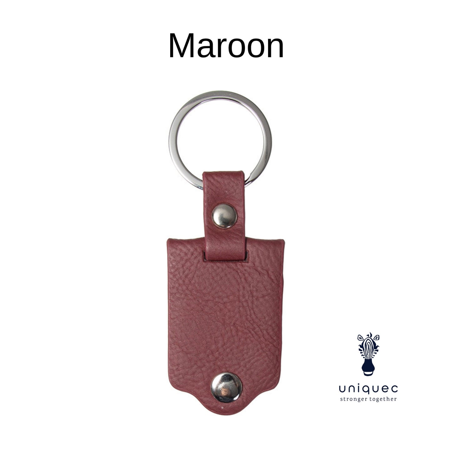 Custom Personalized Photo Keychain PU leather keychain