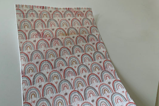 Boho Pink Rainbow Tubie Tape