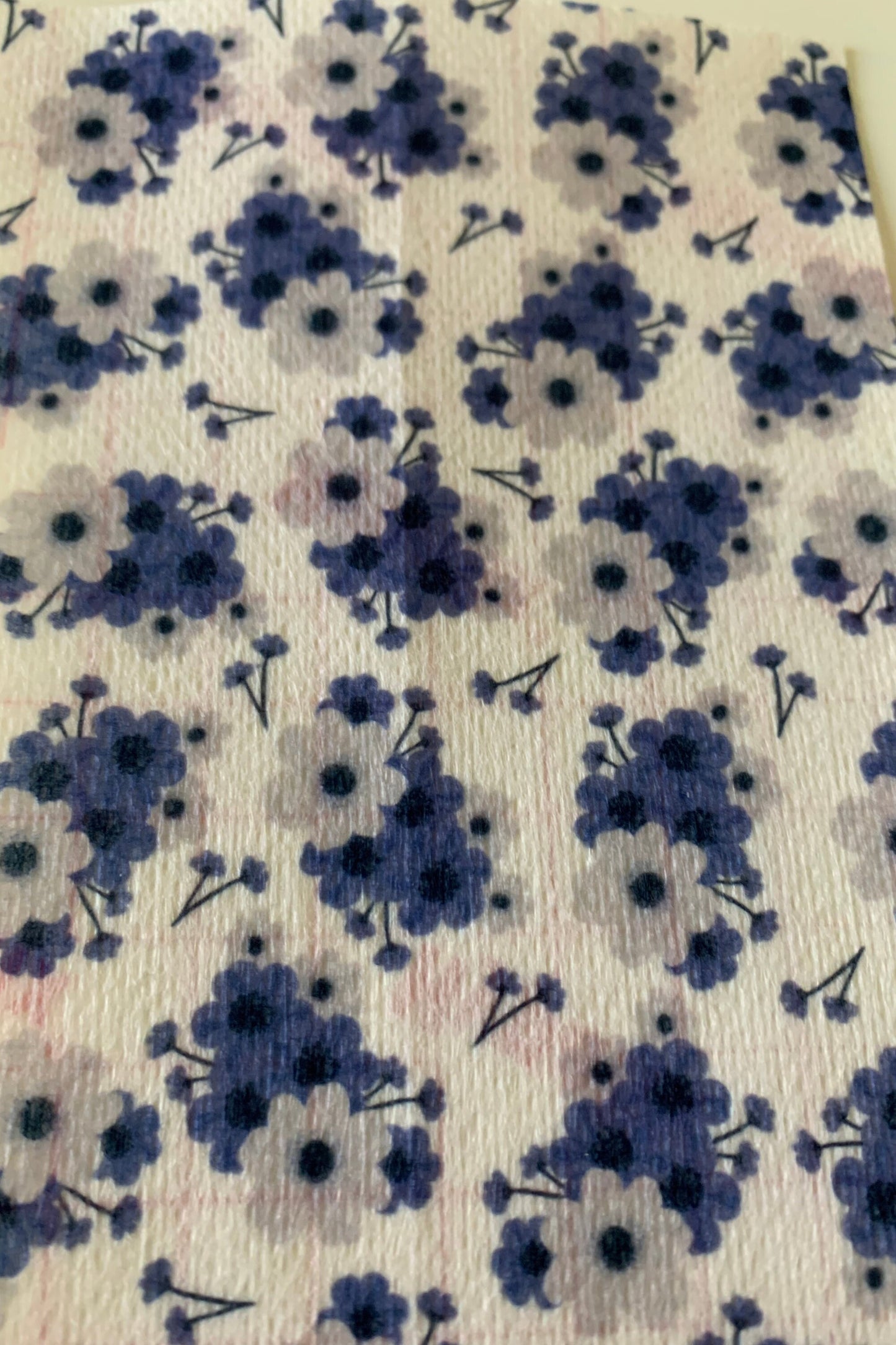 Blue Flowers Tubie Tape