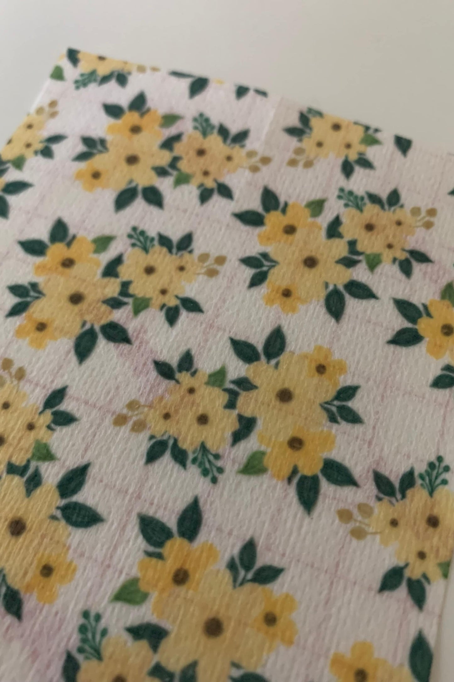 Yellow Flowers Tubie Tape